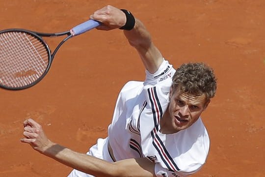 Yannick Hanfmann hatte bei den French Open gegen Rafael Nadal keine Chance.