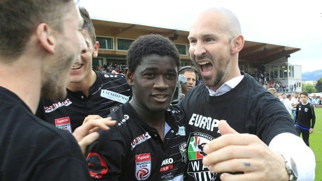 Christian Ilzer (r) wird neuer Coach bei Austria Wien.