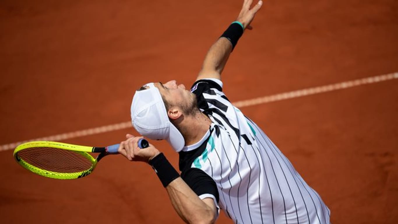 Jan-Lennard Struff hat sein Auftaktmatch bei den French Open gewonnen.