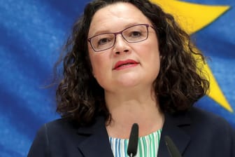 Andrea Nahles: Die SPD-Chefin und -Fraktionschefin stellt sich nächste Woche in der Fraktion einer möglichen Abwahl.