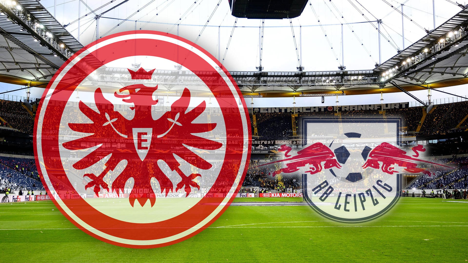 Zwist zwischen Verein: Eintracht Frankfurt und RB Leipzig.