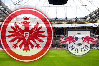 Zwist zwischen Verein: Eintracht Frankfurt und RB Leipzig.
