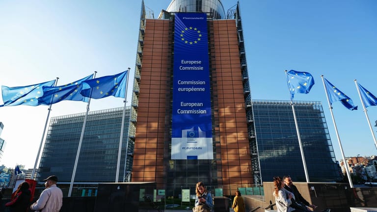 Berlaymont-Gebäude in Brüssel.