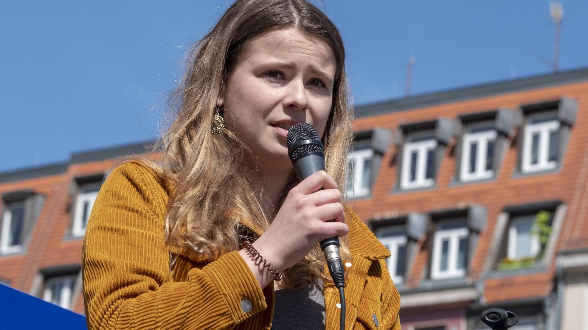 Die Klimaaktivisten Luisa Neubauer ("Fridays For Future").