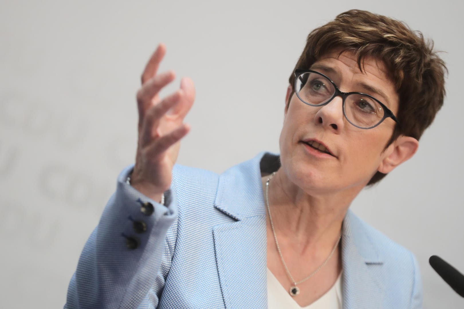 Die CDU-Vorsitzende Annegret Kramp-Karrenbauer: "Das wäre klare Meinungsmache vor der Wahl gewesen."