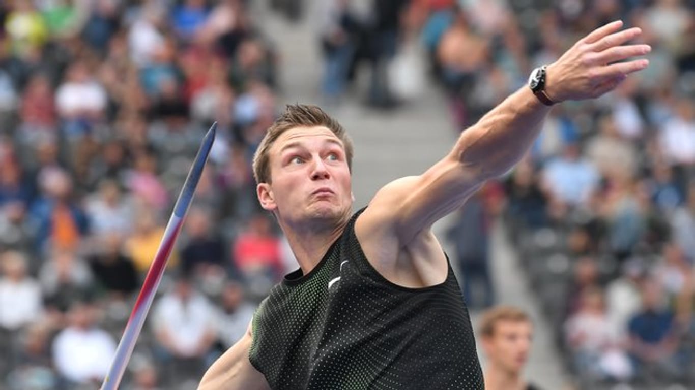 Auch Speerwurf-Ass Thomas Röhler wird beim ISTAF in Berlin starten.