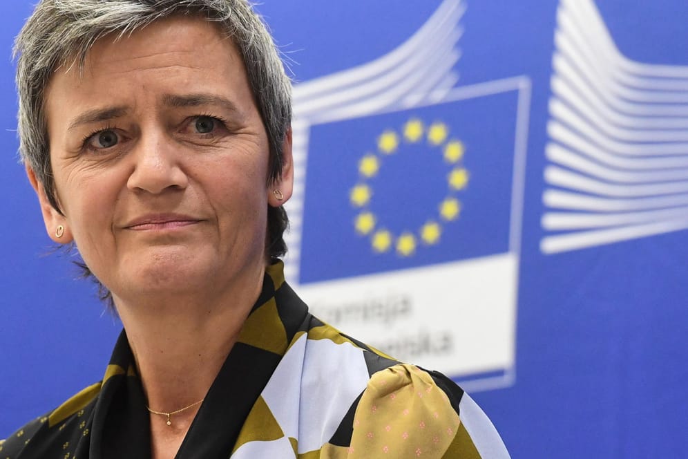 Die bisherige EU-Wettbewerbskommissarin Margrethe Vestager: Die Grünen im EU-Parlament wollen die Liberale zur Kommissionschefin machen.