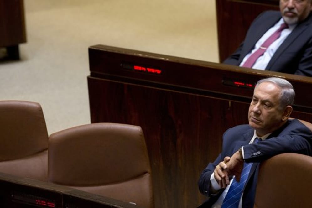 Benjamin Netanjahu hat bis Mittwochabend Zeit, eine Koalition zu bilden.