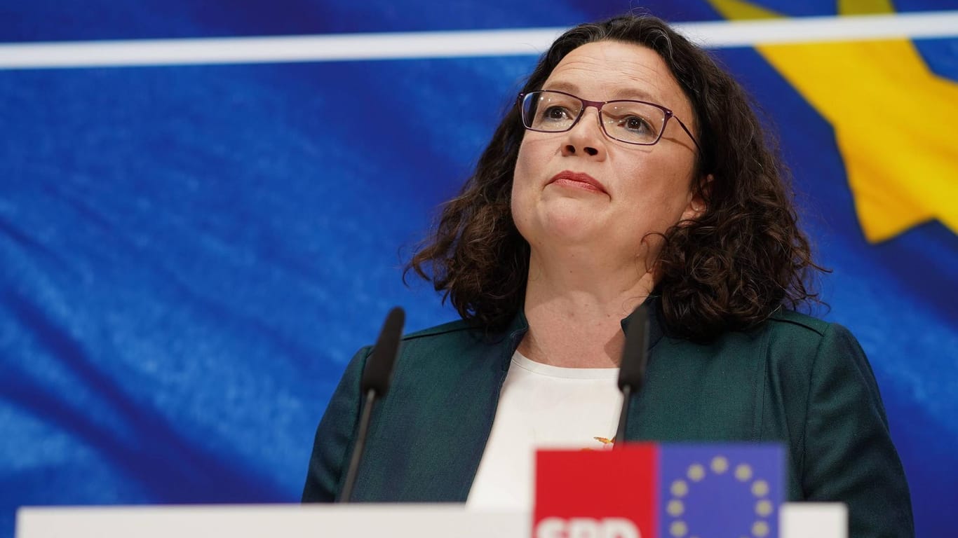 Andrea Nahles: Die SPD-Chefin stellt ihrer Partei kommende Woche die Machtfrage.