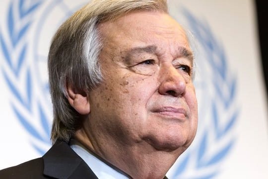Der Karlspreis 2019 an António Guterres geht zwar an einen Europäer, aber der Portugiese sitzt als UN-Generalsekretär im 38.