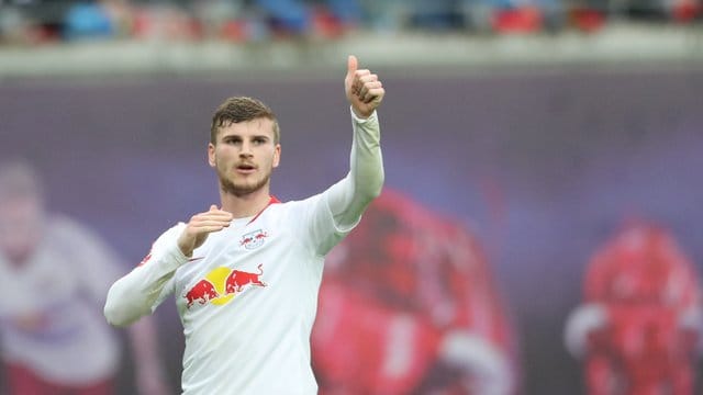 Leipzigs Stürmer Timo Werner hat sich noch nicht zu seiner Situation geäußert. Leipzigs Stürmer Timo Werner hat sich noch nicht zu seiner Situation geäußert.