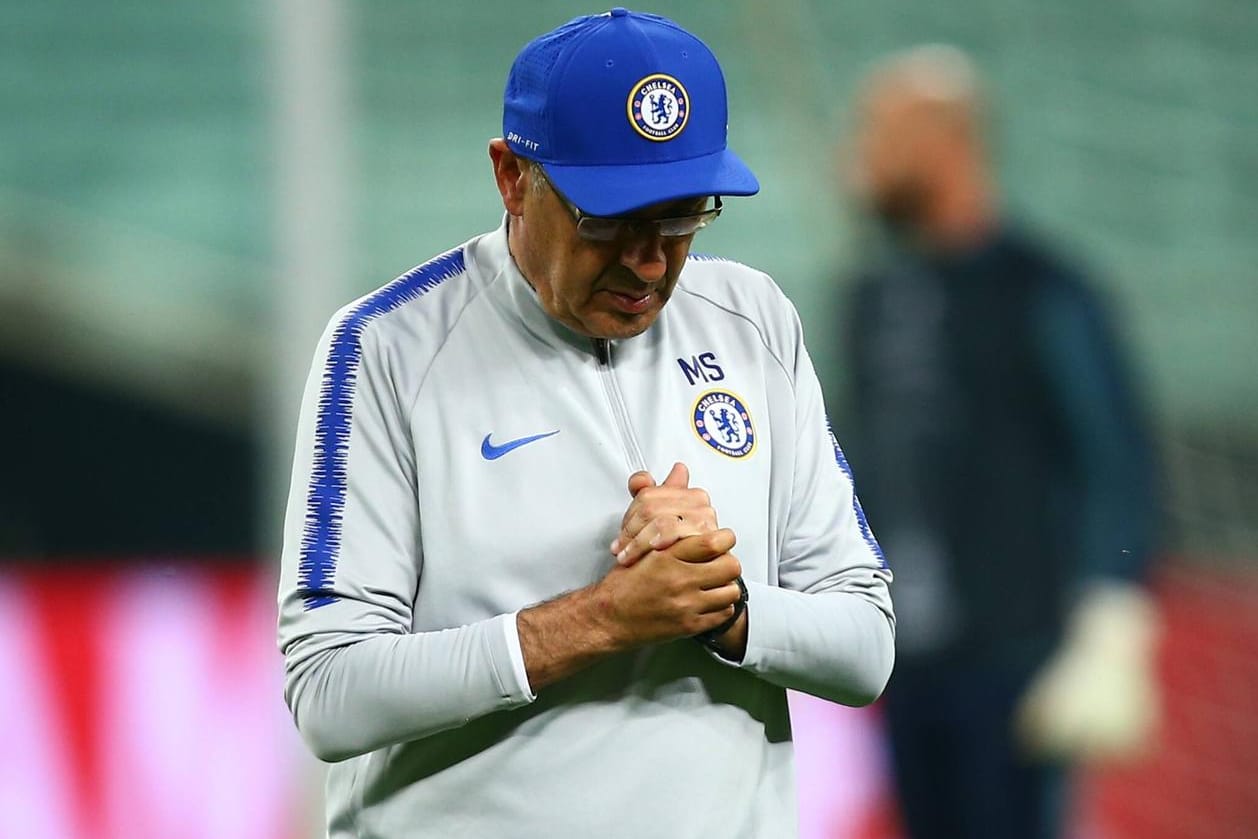 Immer noch relativ neu in London: Maurizio Sarri ist seit dieser Saison Trainer des FC Chelsea.