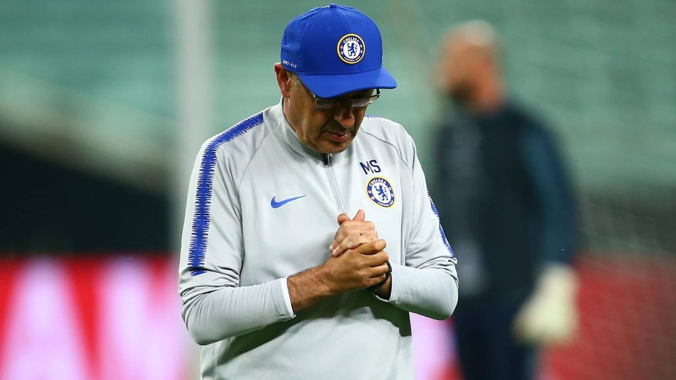 Immer noch relativ neu in London: Maurizio Sarri ist seit dieser Saison Trainer des FC Chelsea.