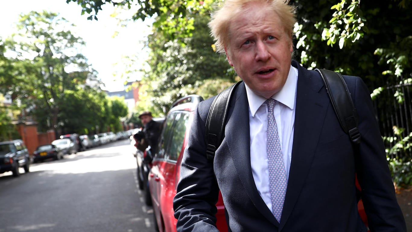 Der frühere britische Außenminister Boris Johnson: Er muss vor Gericht, weil er die Briten vor dem Referendum zum EU-Austritt belogen haben soll.