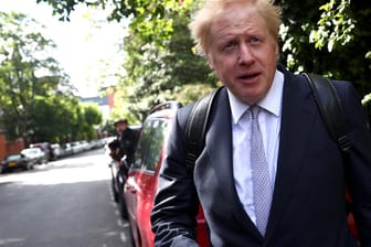 Der frühere britische Außenminister Boris Johnson: Er muss vor Gericht, weil er die Briten vor dem Referendum zum EU-Austritt belogen haben soll.