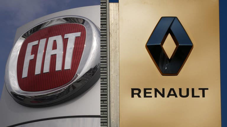 Fiat und Renault: Durch den Zusammenschluss würde Renault zum drittgrößten Autohersteller werden.
