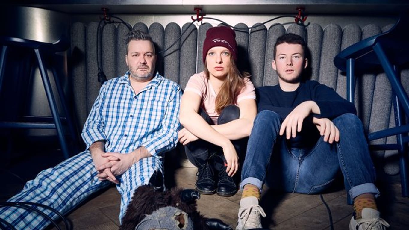 Gutes Team: Martin Bechler (l-r), Jenny Thiele und Paul Weißert sind Fortuna Ehrenfeld.