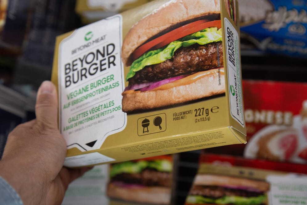 Burger ohne Fleisch: Lidl verkauft den "Beyond Meat Burger" seit Mittwoch.