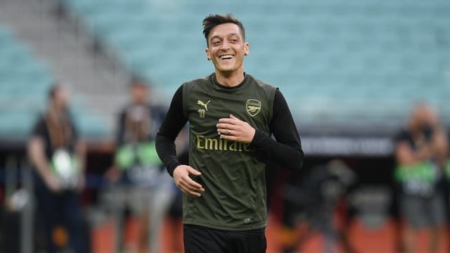 Einziger Deutscher in Arsenals Startelf gegen Chelsea: Mesut Özil.