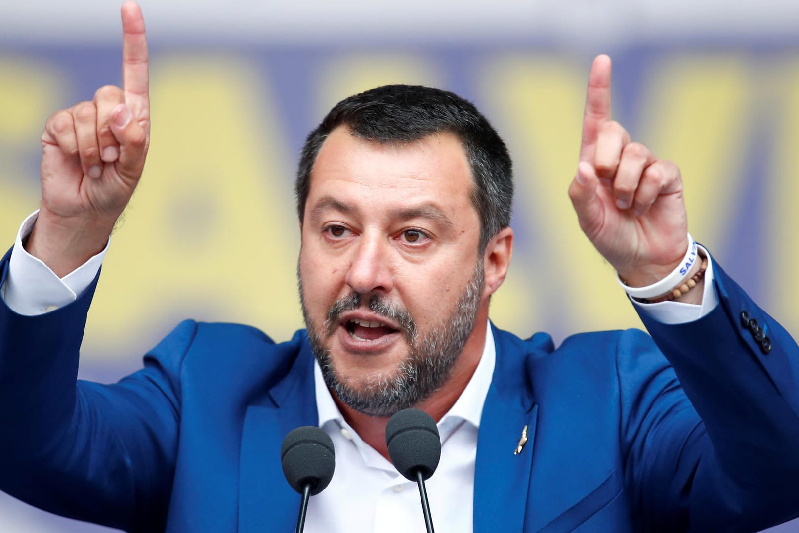 Italiens Vize-Premier Matteo Salvini: Er machte sich über die Warnung aus Brüssel lustig.