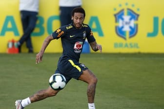 Von Knieproblemen geplagt: Brasiliens Superstar Neymar.
