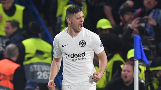 Schrammte knapp an der Torjägerkrone der Europa League vorbei: Frankfurts Luka Jovic.