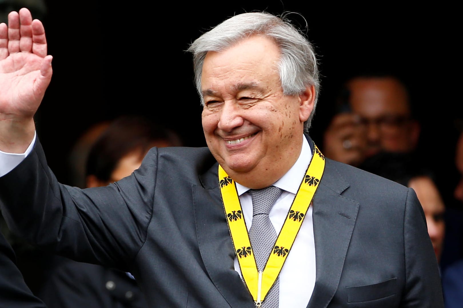 António Guterres: Der UN-Generalsekretär ist für seine Arbeit mit dem Karlspreis gewürdigt worden.