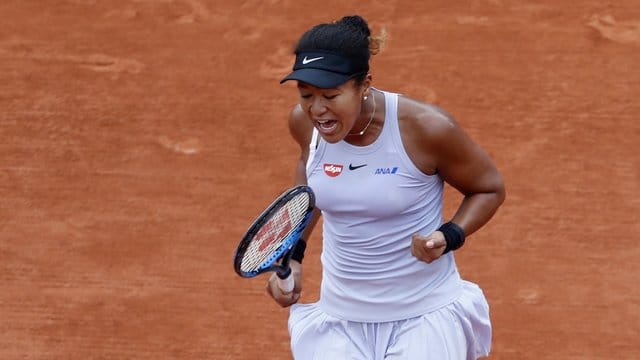 Naomi Osaka musste sehr für ihren Sieg kämpfen.