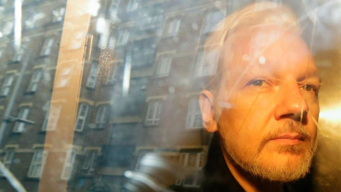 Julian Assange (Archivbild): Der Gesundheitszustand inhaftierten Wikileaks-Gründers hat sich nach Angaben der Enthüllungsplattform deutlich verschlechtert.