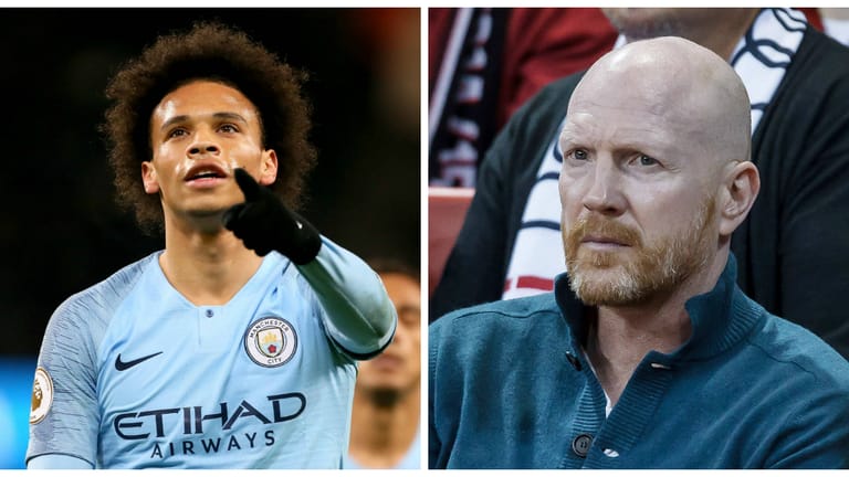 Aktueller und ehemaliger DFB-Star: Matthias Sammer (r.) hält große Stücke auf Leroy Sané.