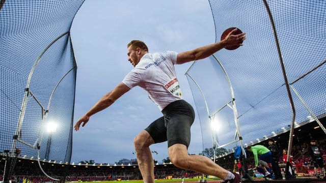 Christoph Harting wurde mit einer Weite von 62,88 Metern Sechster.