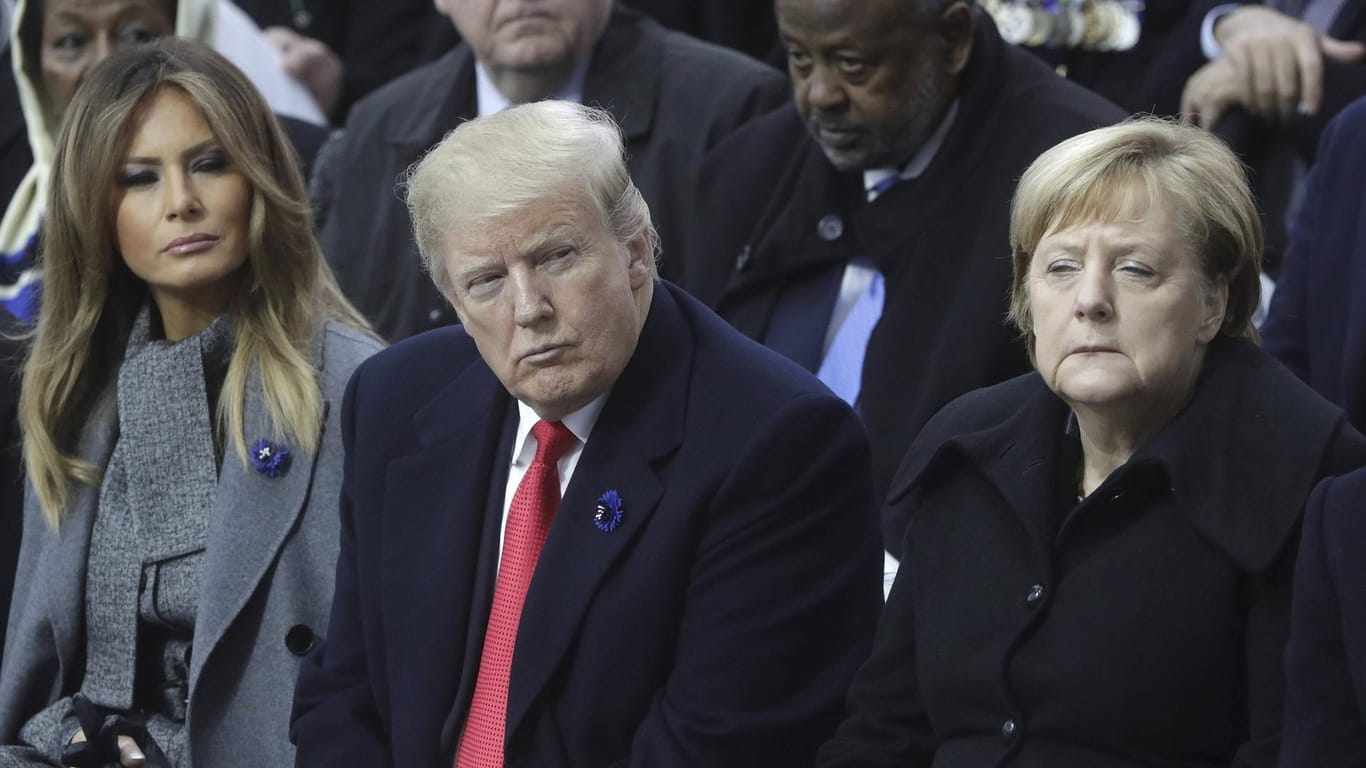 Donald Trump und Angela Merkel: Das Verhältnis zwischen beiden gilt als schwierig.