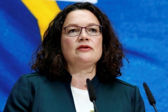 Andrea Nahles: Die Fraktionsvorsitzende der Sozialdemokraten im Bundestag steht unter Druck.
