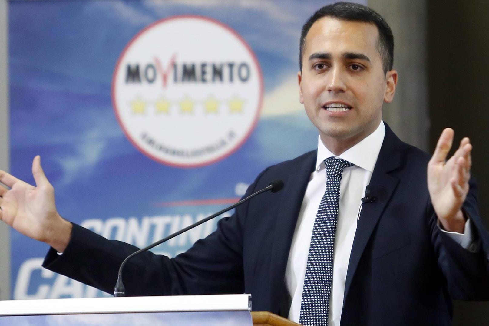 Luigi Di Maio: Der 32-Jährige bleibt Chef der Fünf-Sterne-Bewegung.