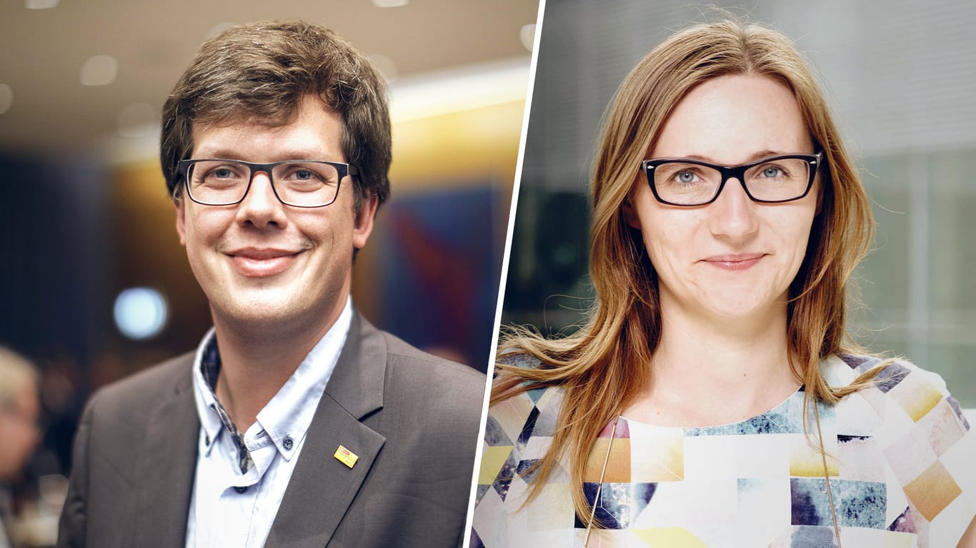 Lukas Köhler (FDP) und Lisa Badum (Grüne) sind klimapolitische Sprecher ihrer Fraktionen: In der Analyse sind sie sich einig.