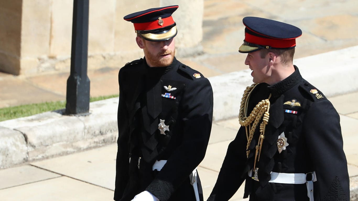 Prinz William und Prinz Harry: Sie gehen immer mehr getrennte Wege.