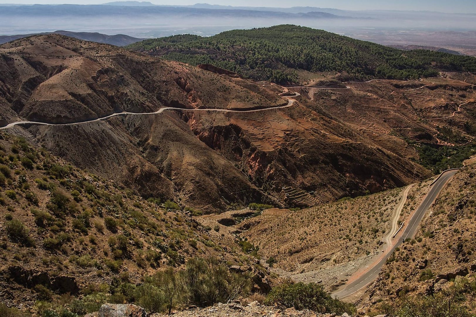 Landschaft im marokkanischen Nationalpark Toubkal: Dort wurden die jungen Frauen aus Schweden und Norwegen ermordet.