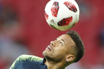 Gab Entwarnung seinen Fans gegenüber: Brasiliens Superstar Neymar.