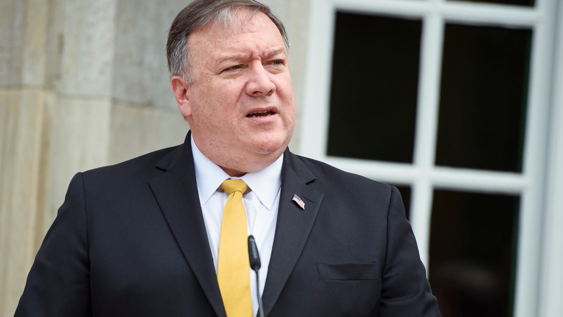 US-Außenminister Mike Pompeo: "Die Bundesregierung hat das Versprechen der zwei Prozent gegeben und die Menschen sollten einfordern, dass die Regierung ihr Versprechen hält."