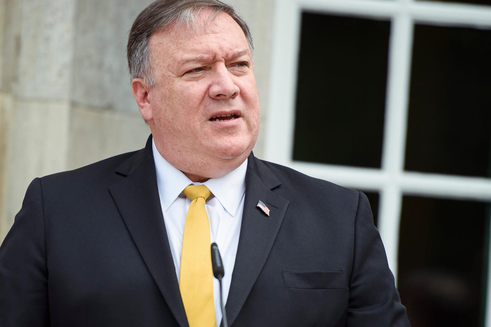 US-Außenminister Mike Pompeo: "Die Bundesregierung hat das Versprechen der zwei Prozent gegeben und die Menschen sollten einfordern, dass die Regierung ihr Versprechen hält."