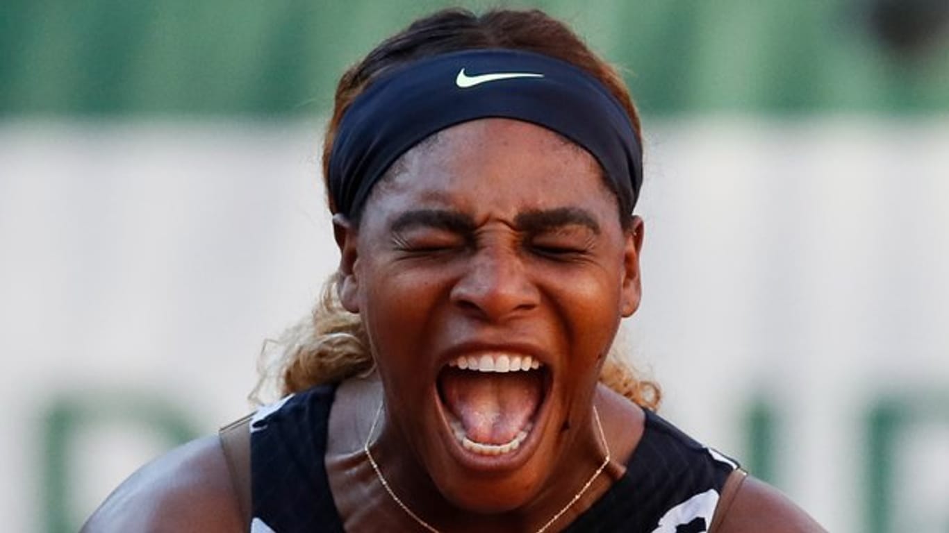 Für Serena Williams war in der dritten Runde in Paris Endstation.