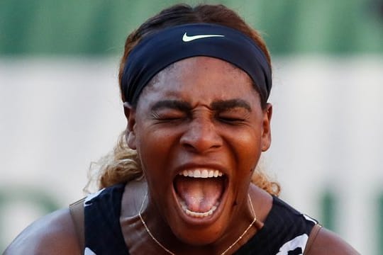 Für Serena Williams war in der dritten Runde in Paris Endstation.