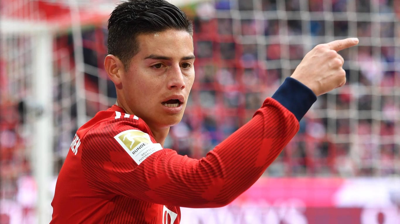 Steht angeblich bei Bayern vor dem Absprung: James Rodriguez.