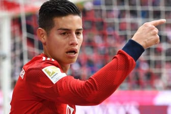 Steht angeblich bei Bayern vor dem Absprung: James Rodriguez.