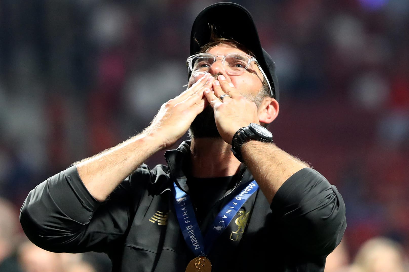 Sichtlich bewegt: Jürgen Klopp.