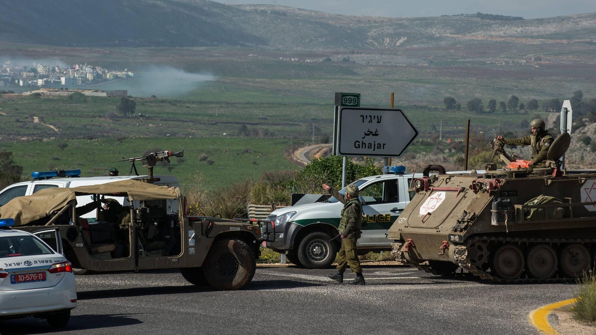 Golanhöhen (Archivbild): Die syrische Armee will israelische Raketen abgefangen haben.