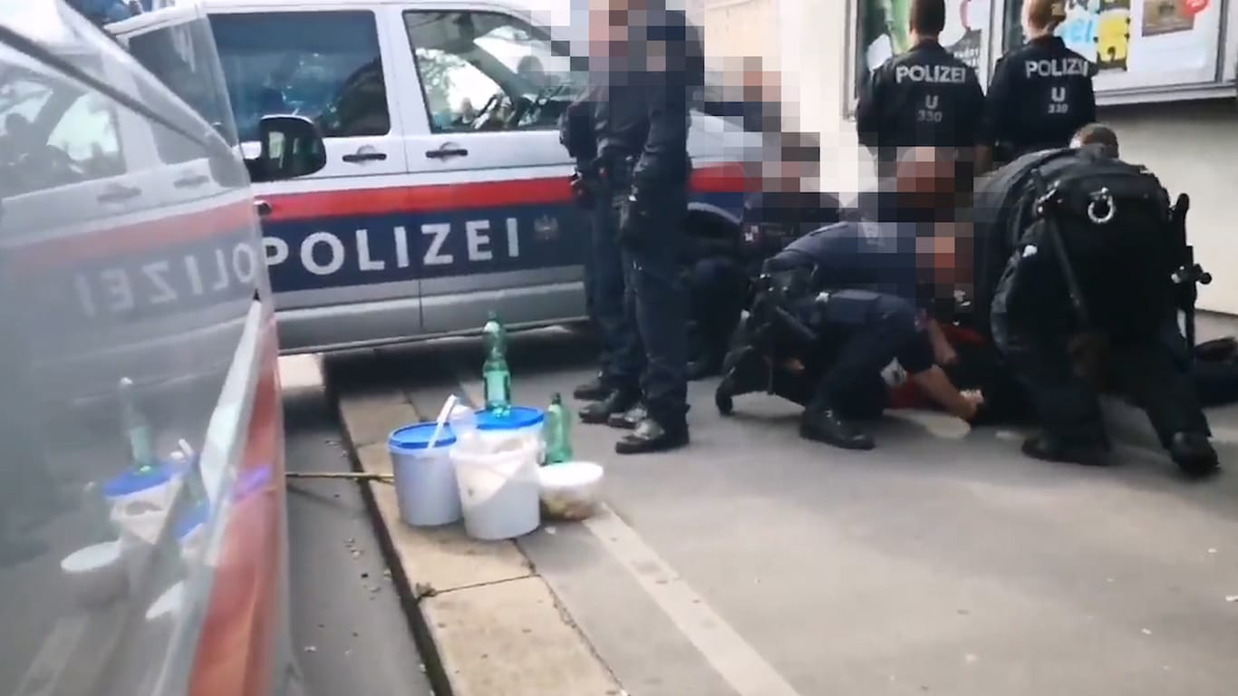 Mutmaßlich Wien: Szene aus dem Video.