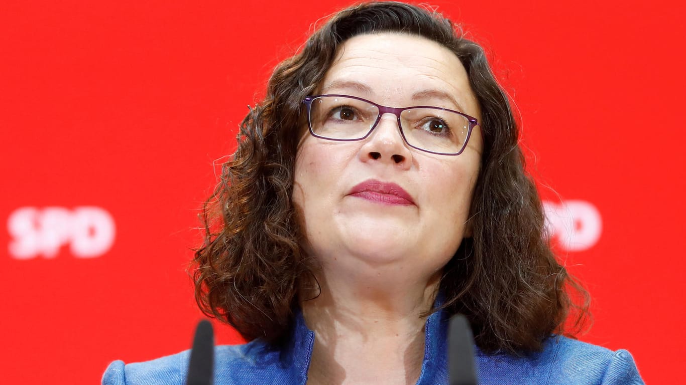 Andrea Nahles: Die Noch-SPD-Chefin will sich ganz aus der Politik zurückziehen.