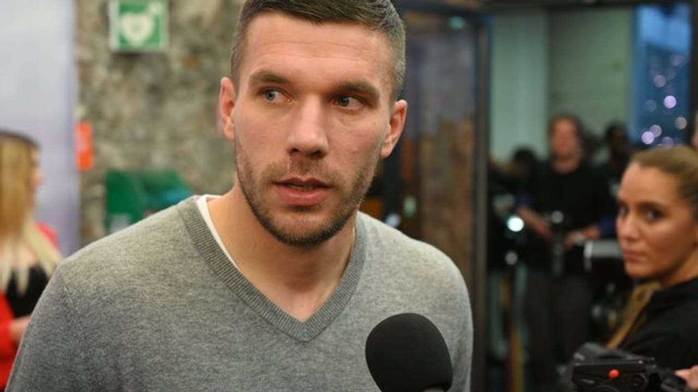Nach einer schweren Grippe auf dem Weg der Besserung: Lukas Podolski.