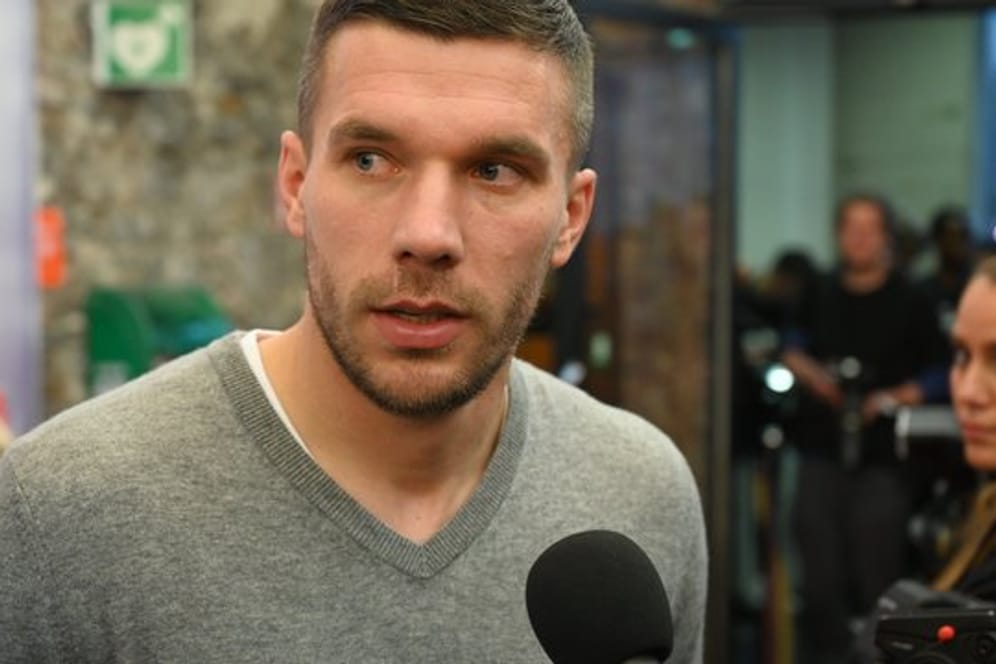 Nach einer schweren Grippe auf dem Weg der Besserung: Lukas Podolski.
